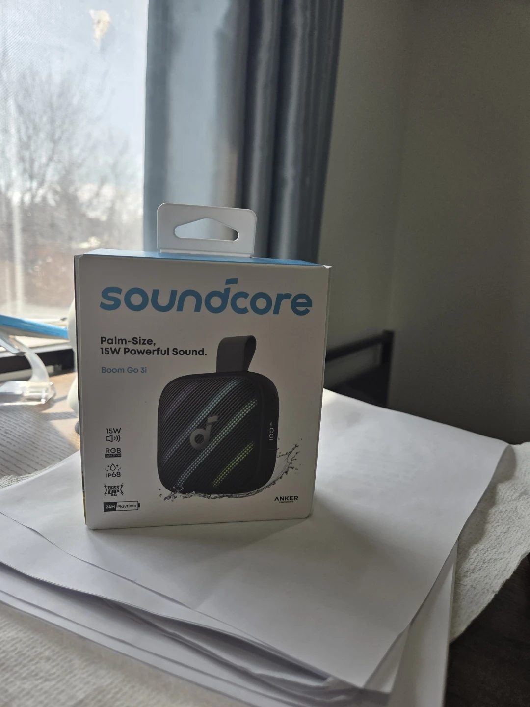 [NEW] Soundcore Boom Go 3i Portable Bluetooth Speaker