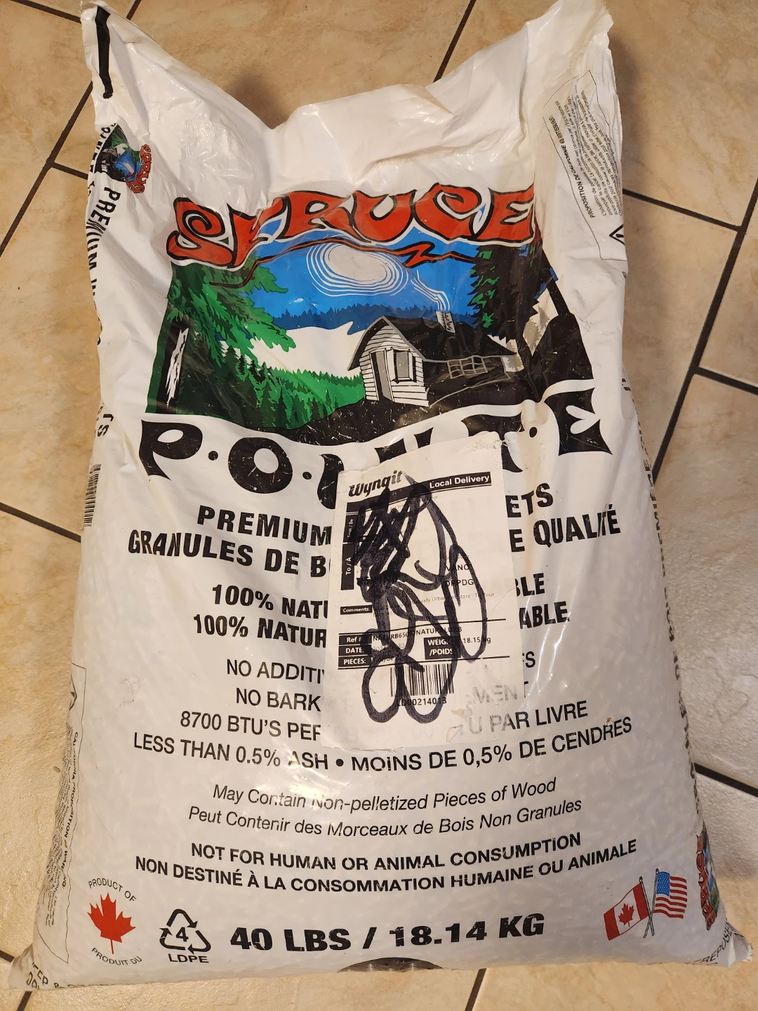 40lbs Wood Pellets
