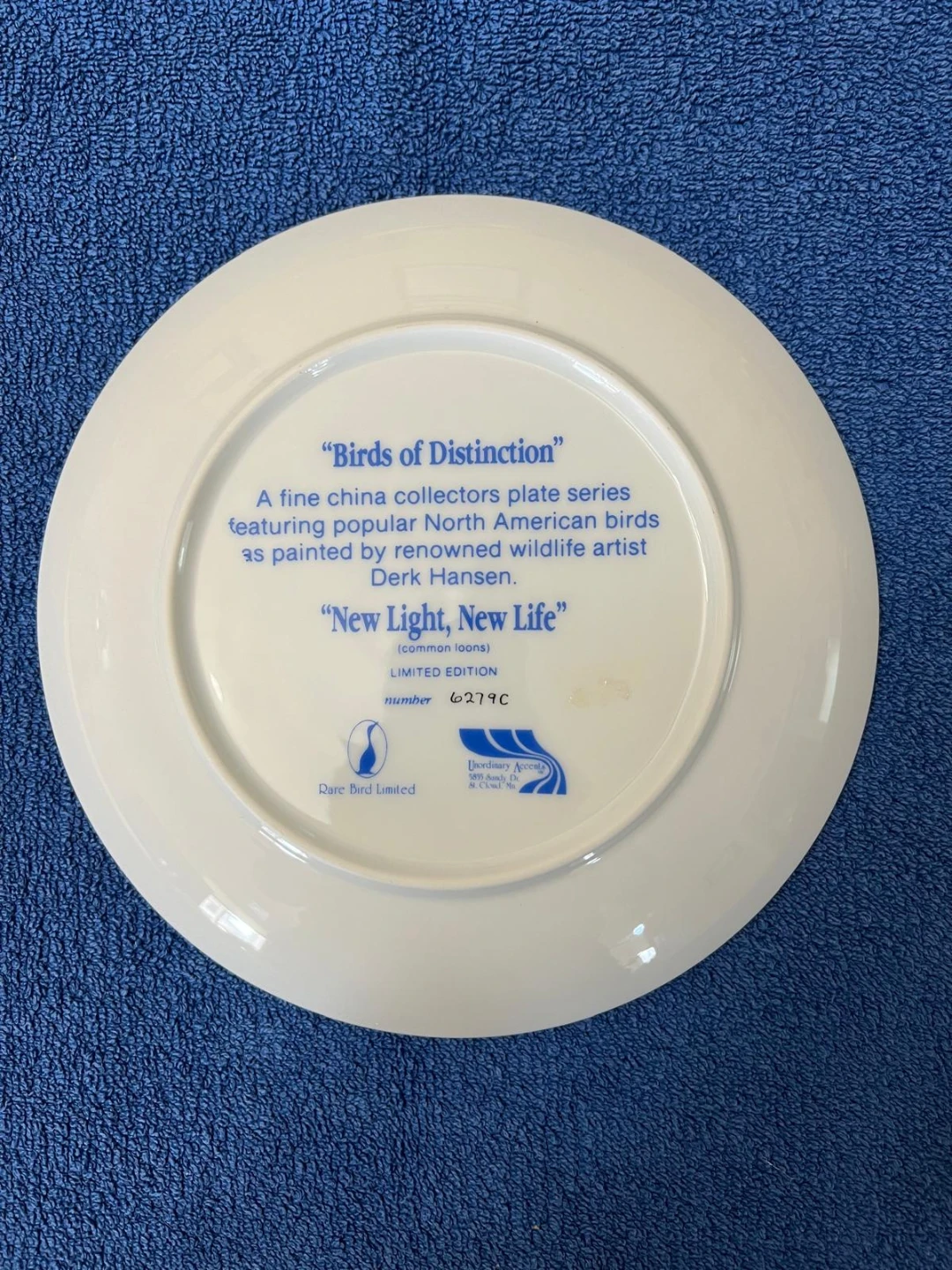 Birds of Distinction Collector Plate - New Light, New Life - photo 2