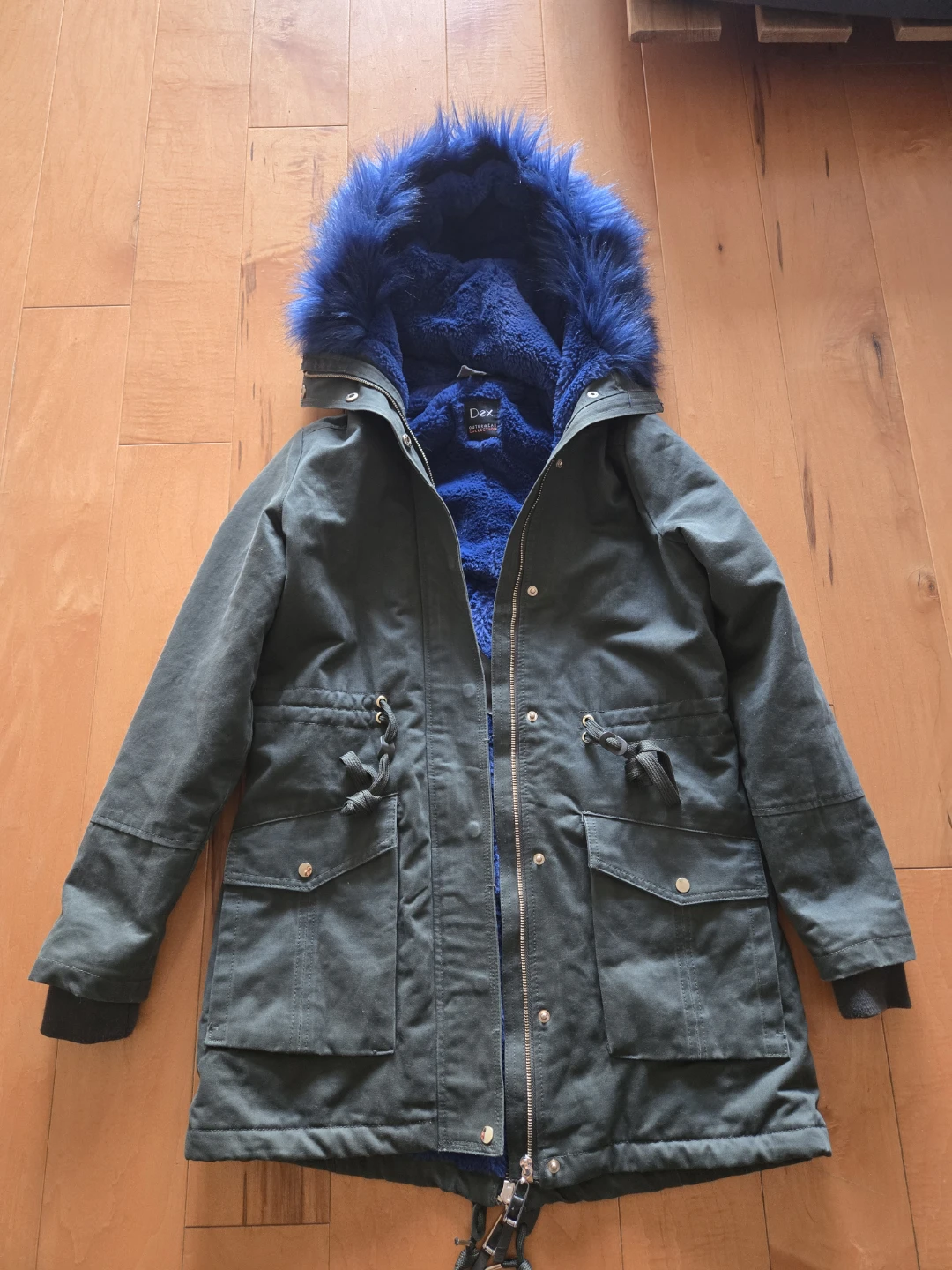 Dex Sherpa Lined Parka with Faux Fur Hood
