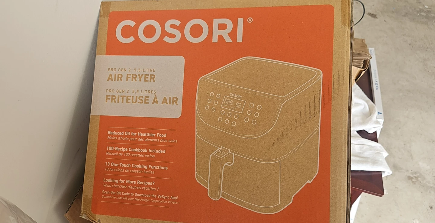 COSORI Pro Gen 2 Air Fryer 5.5-Litre