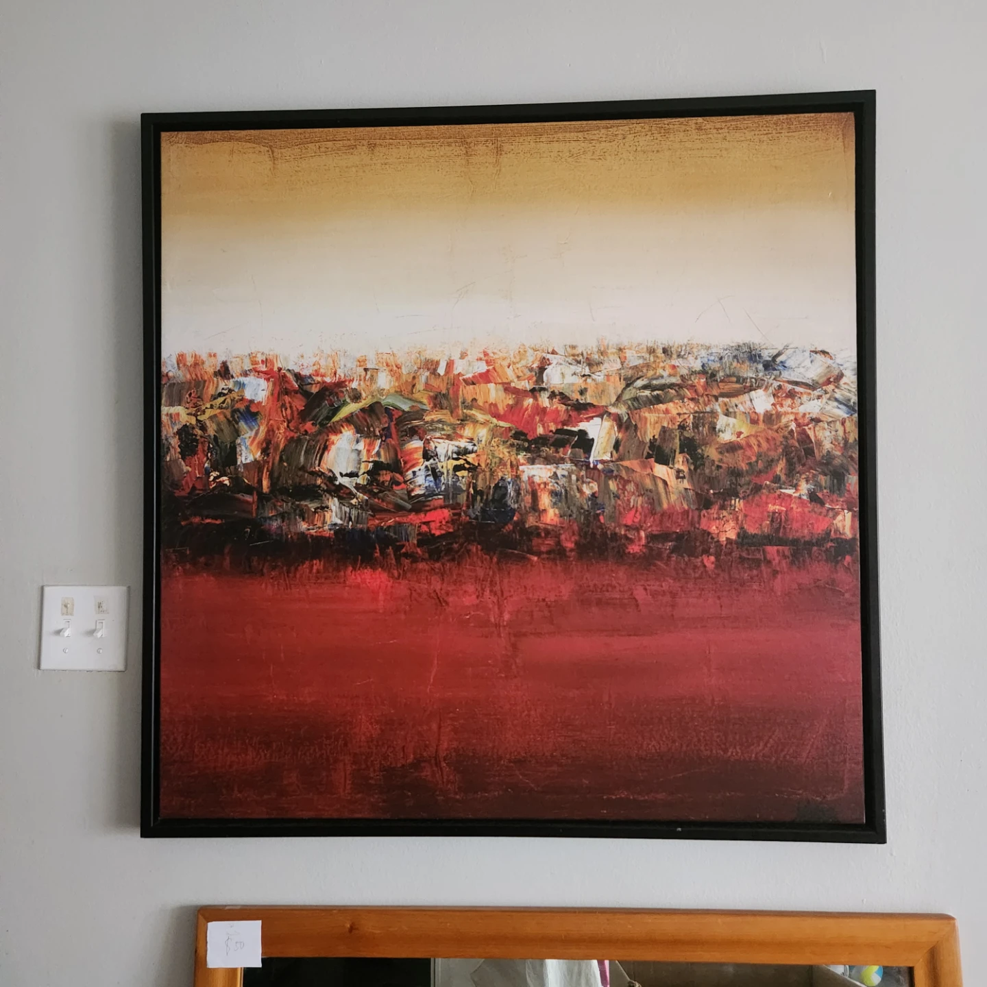 Abstract Landscape Framed Wall Art