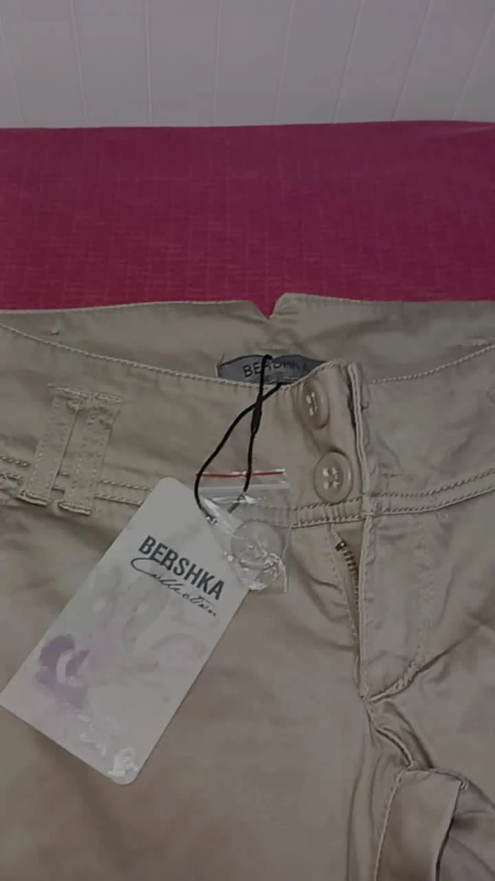 Bershka Women's Khaki Pants - photo 3