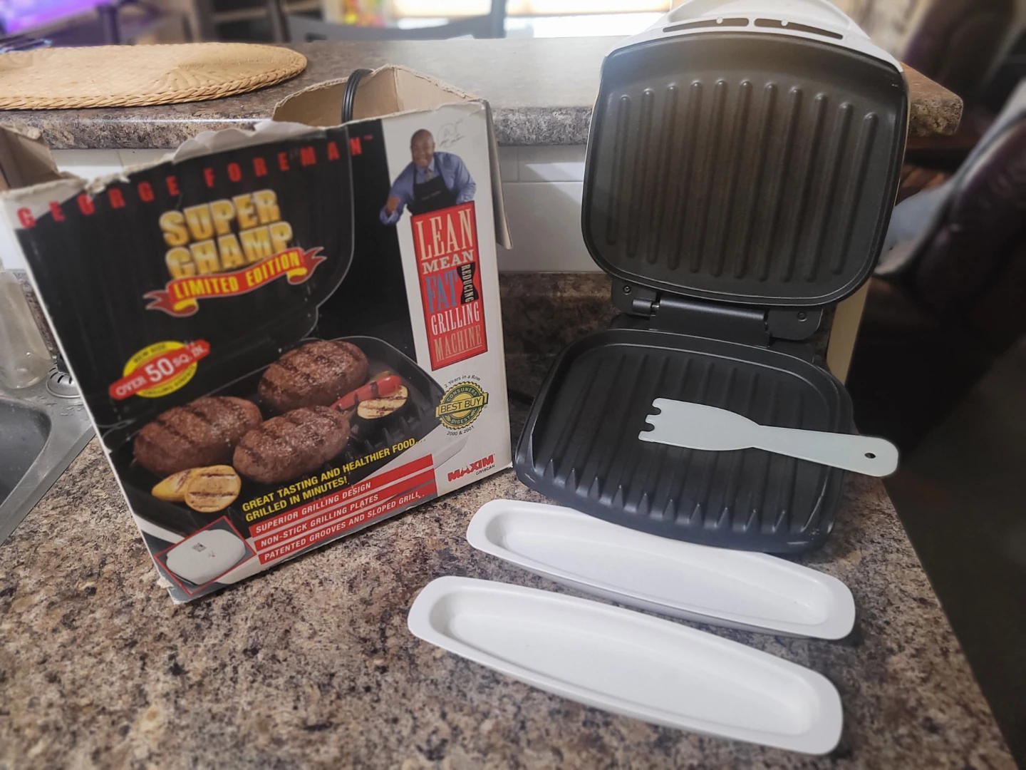 George Foreman Super Champ Limited Edition Grill