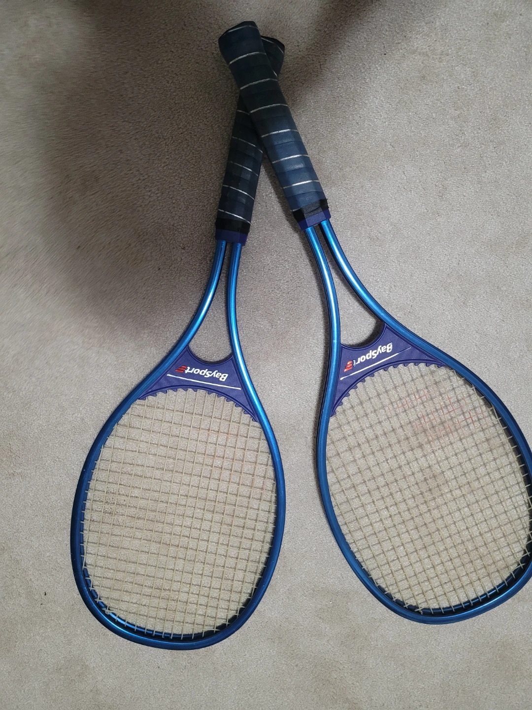 Bay Sport Tennis Rackets (Set of 2) - Blue
