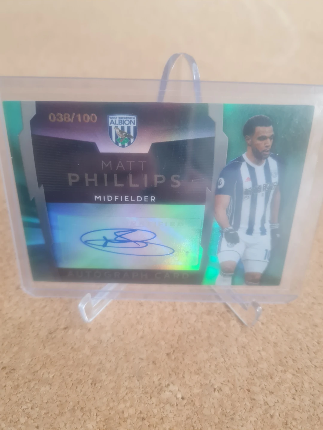 Matt Phillips Autograph Card 038/100