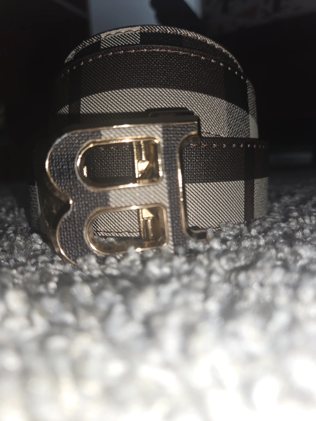 Designer Belt with 'B' Buckle - photo 3