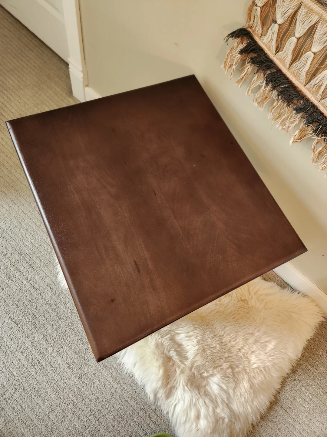 UNIQUE Square top MCM style Side Table - photo 2