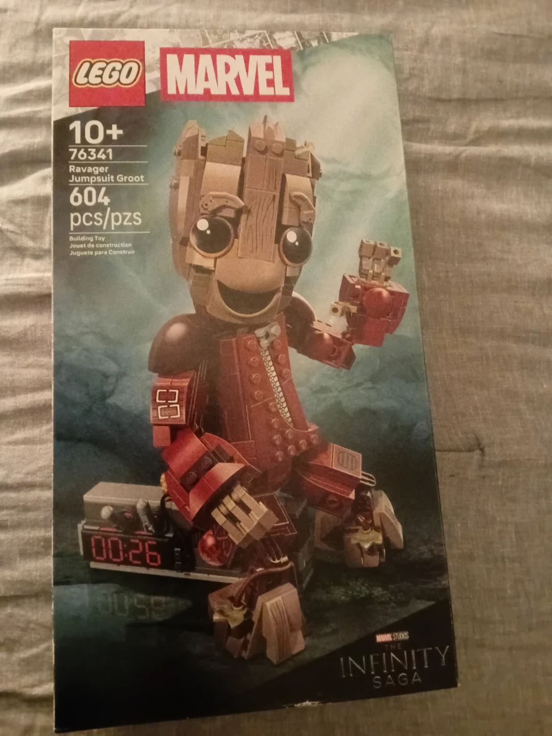 LEGO Marvel Ravager Jumpsuit Groot 76341 Building Toy