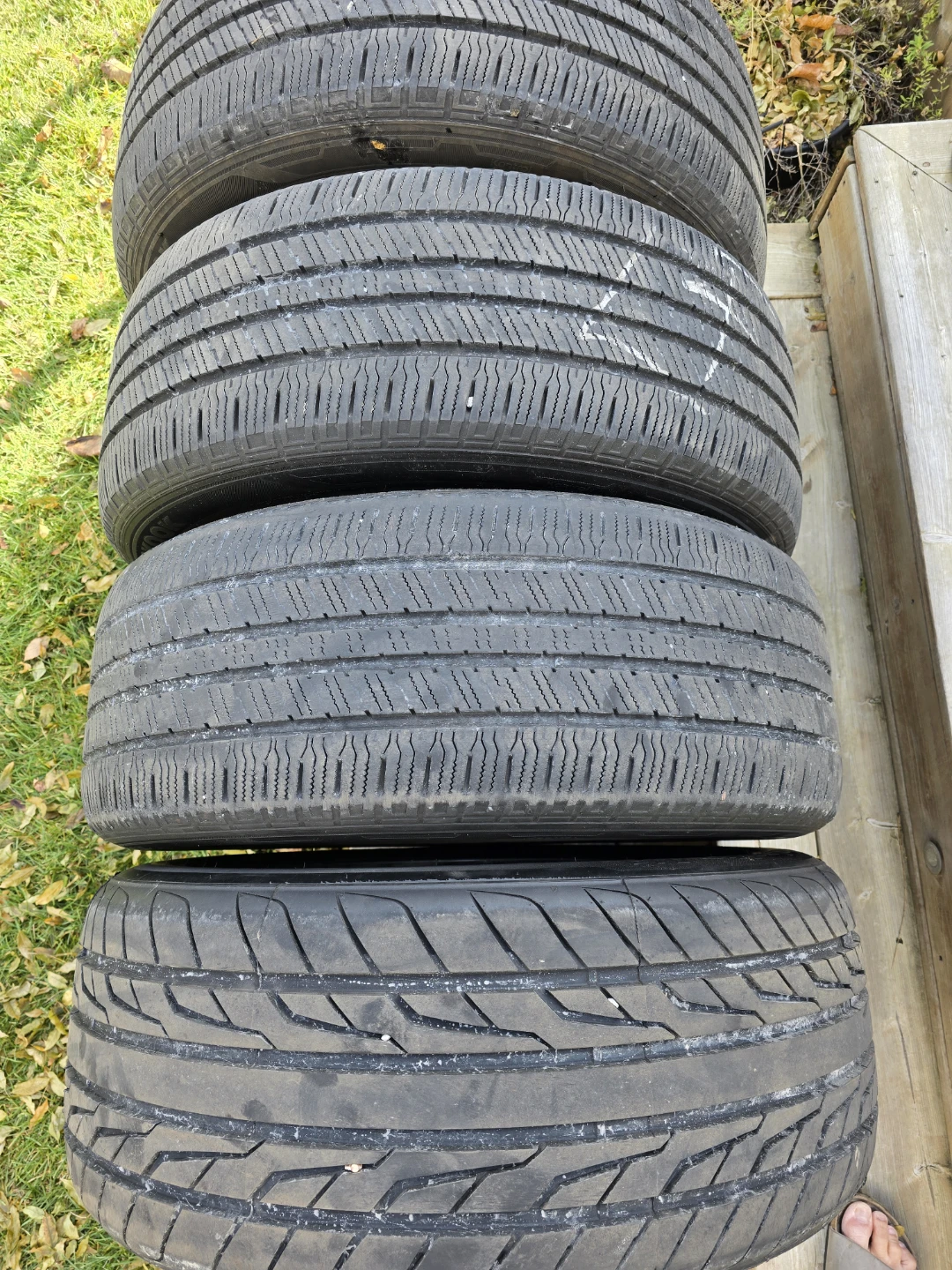 Set of 4 Used All-Season Tires - photo 2