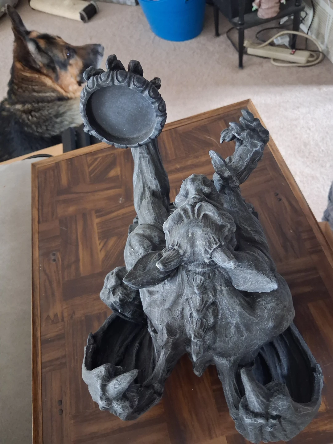 Gargoyle Wall Sconce Candle Holder - photo 5