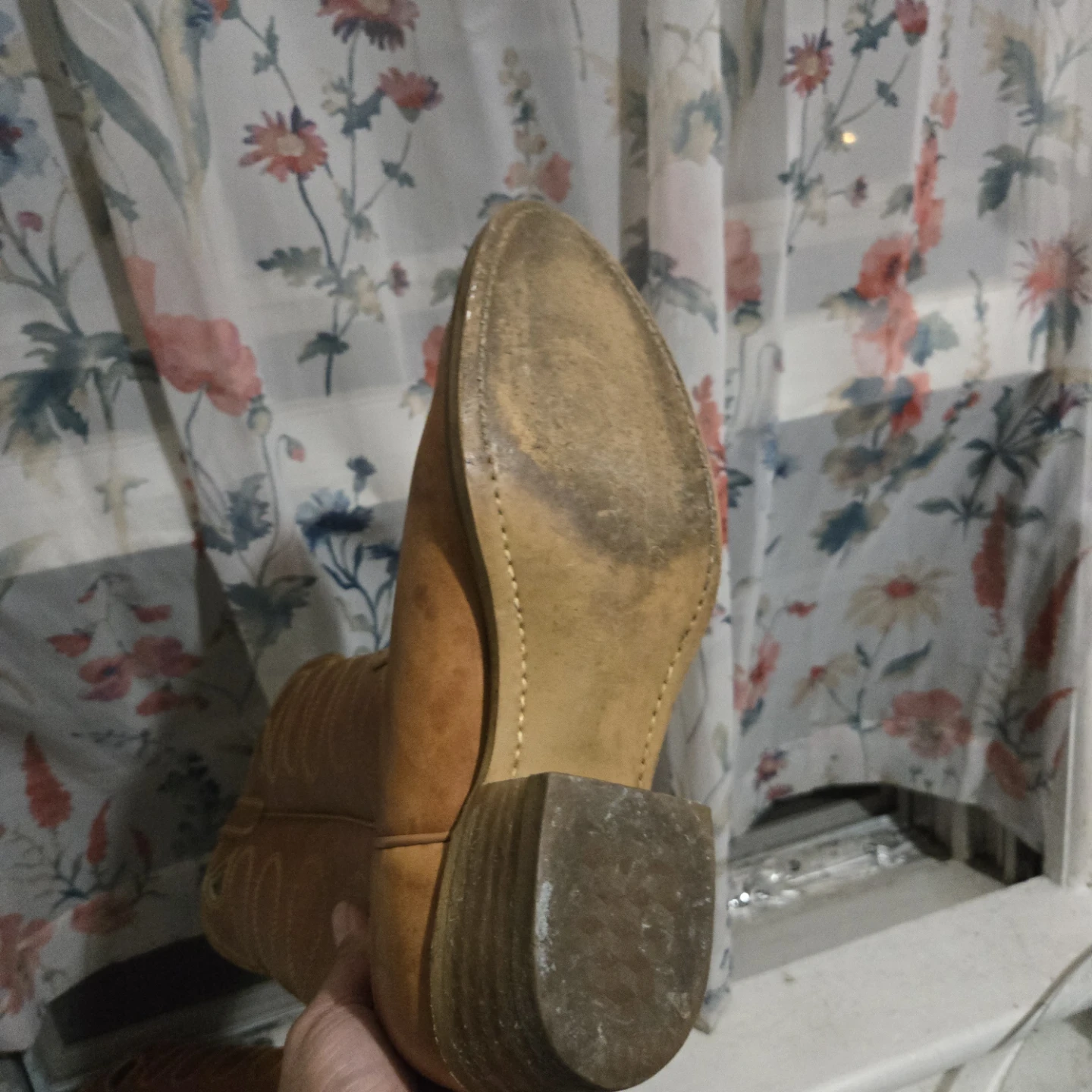Cowboy boots mens 7.5D - photo 4