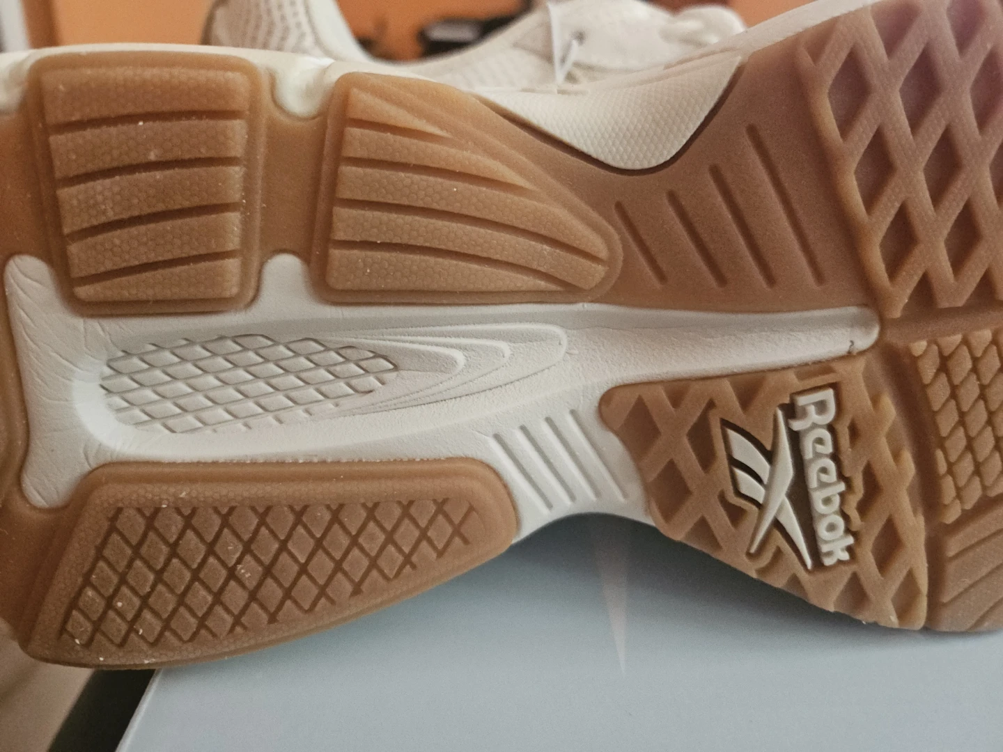 Reebok "Chaos" Running Shoes - Natural/Tan/Tan - photo 5