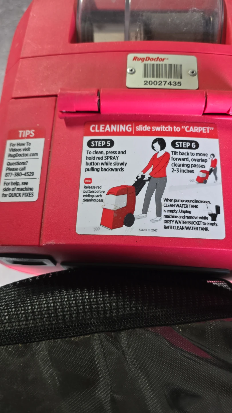 Rug Doctor Mighty Pro X3 Carpet Cleaner - photo 2