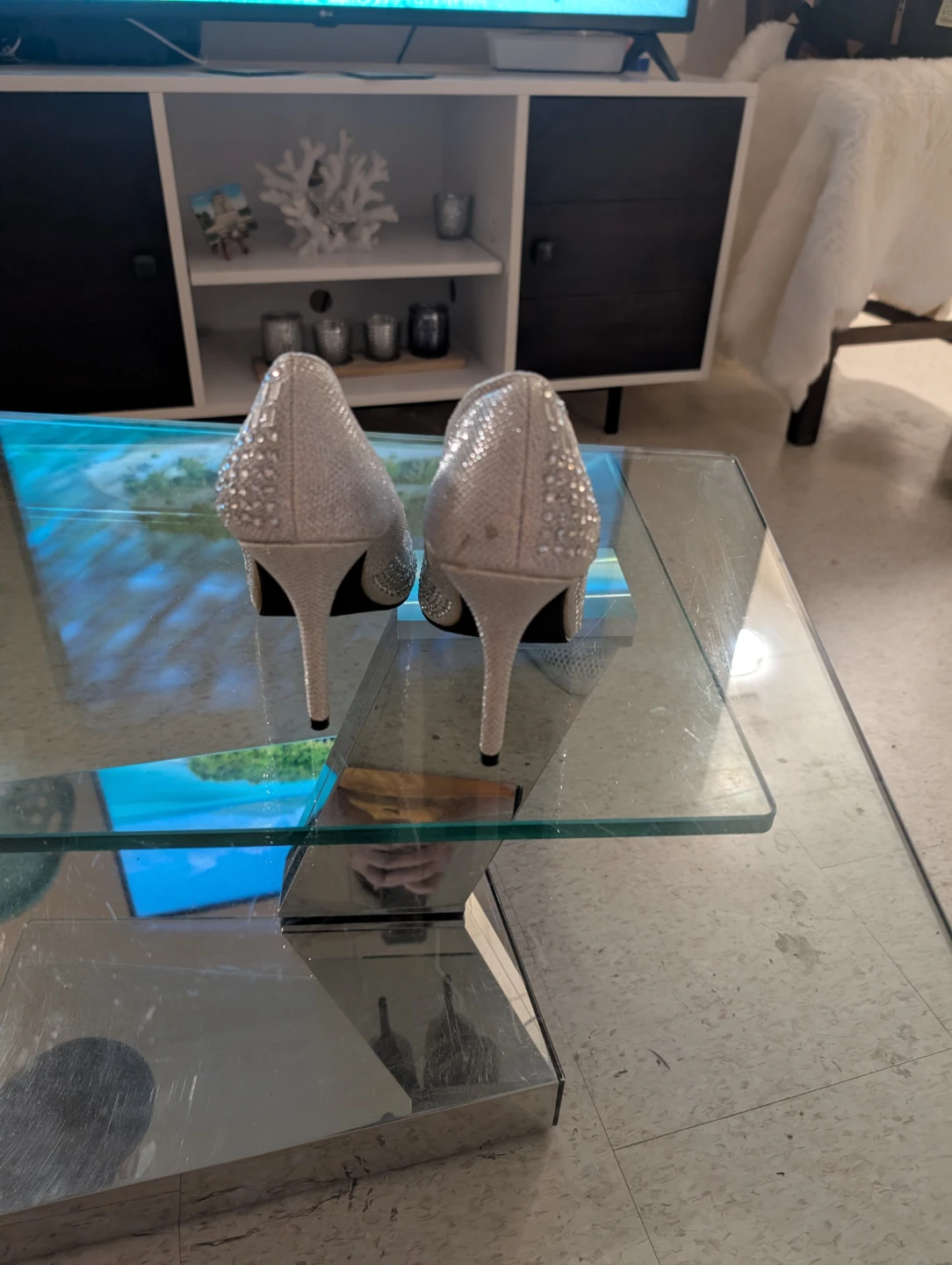 Bella Hanna Embellished Heels Size 9 - photo 4