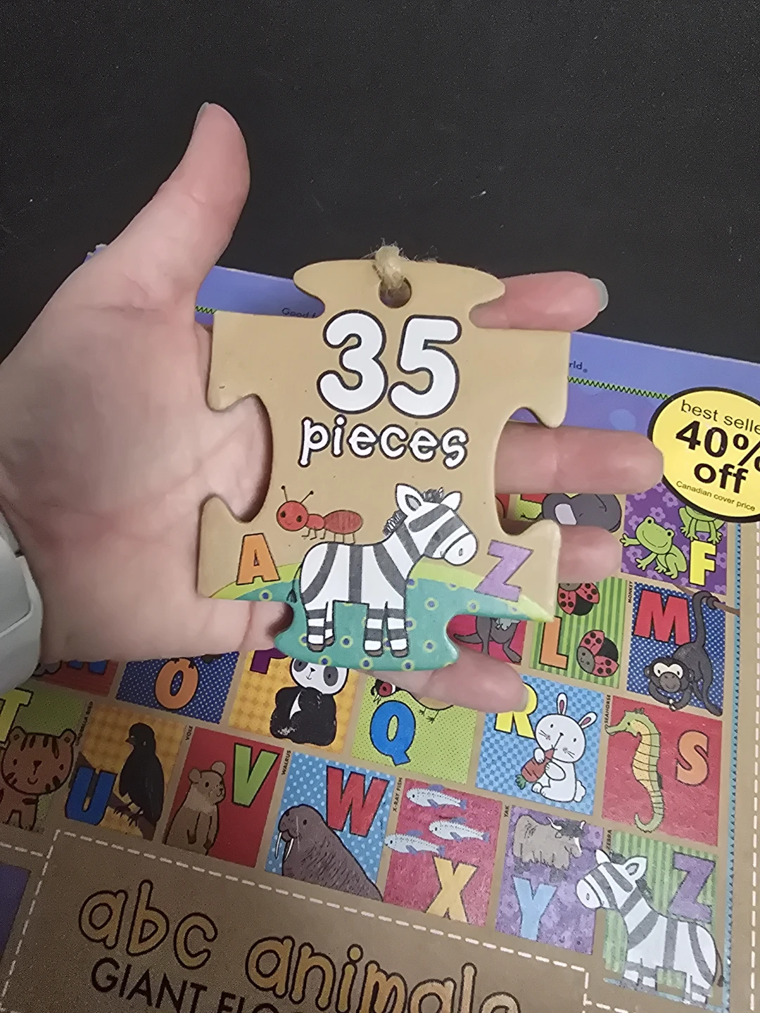abc animals Giant Floor Puzzle - 35 Pieces - photo 2