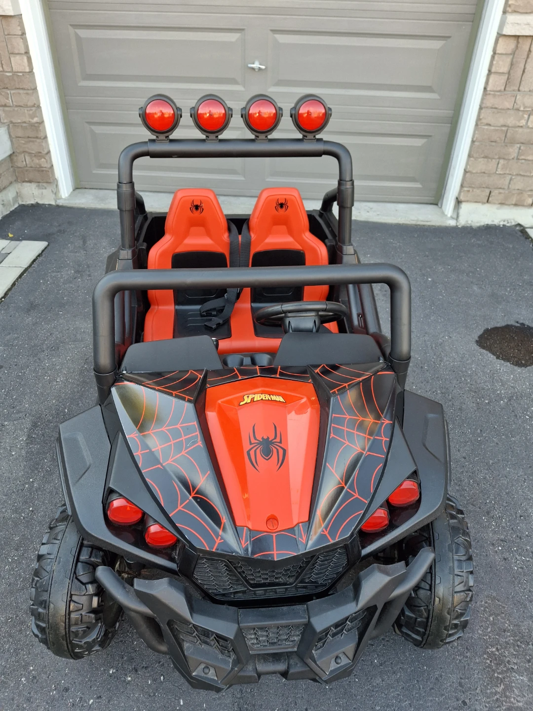 Marvel Spider-Man Kids Ride-On UTV