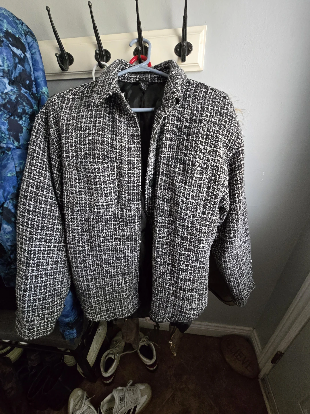 Tweed Blazer Shacket