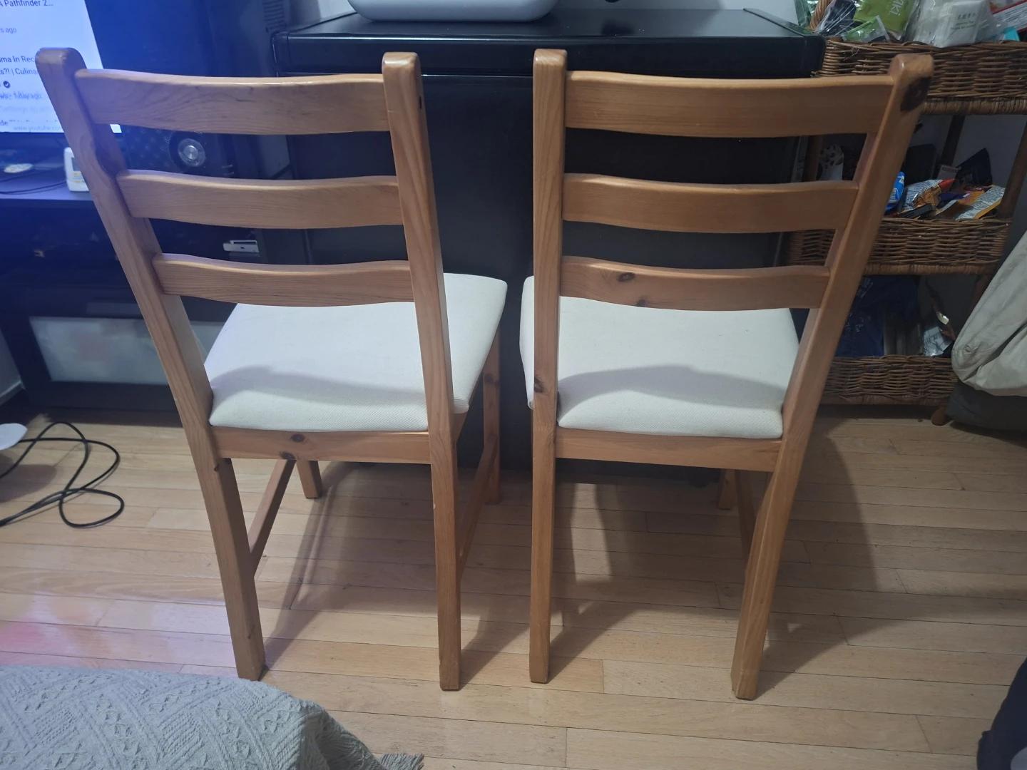 IKEA Lerhamn/Tonstad Chairs x 2 - photo 4