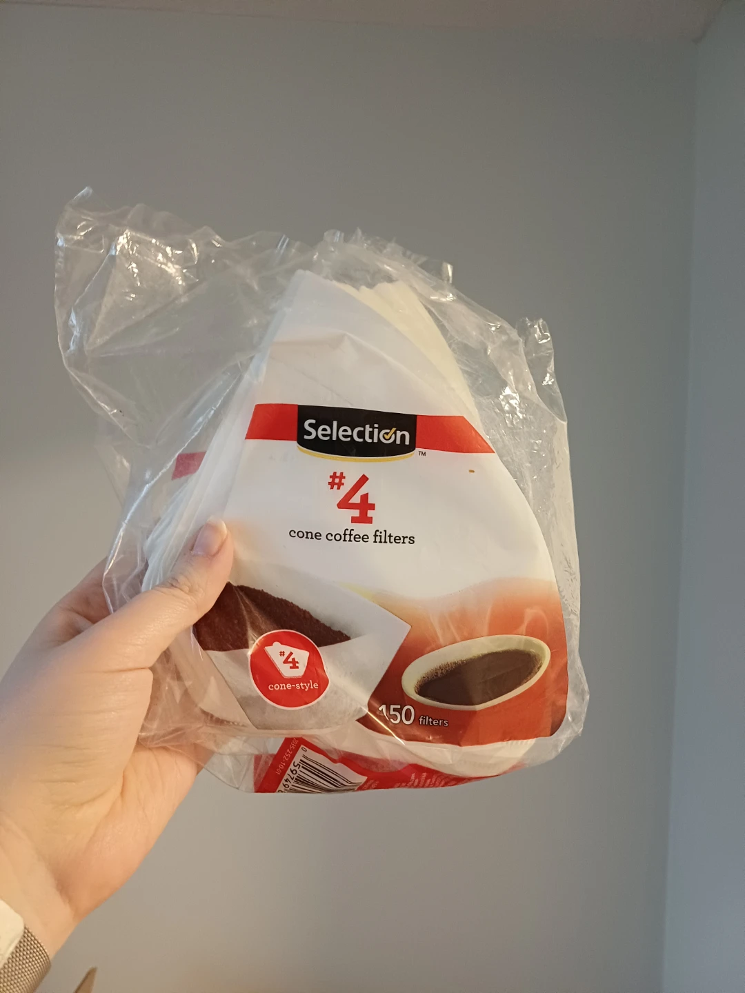 Selection #4 Cone Coffee Filters - 150 Count