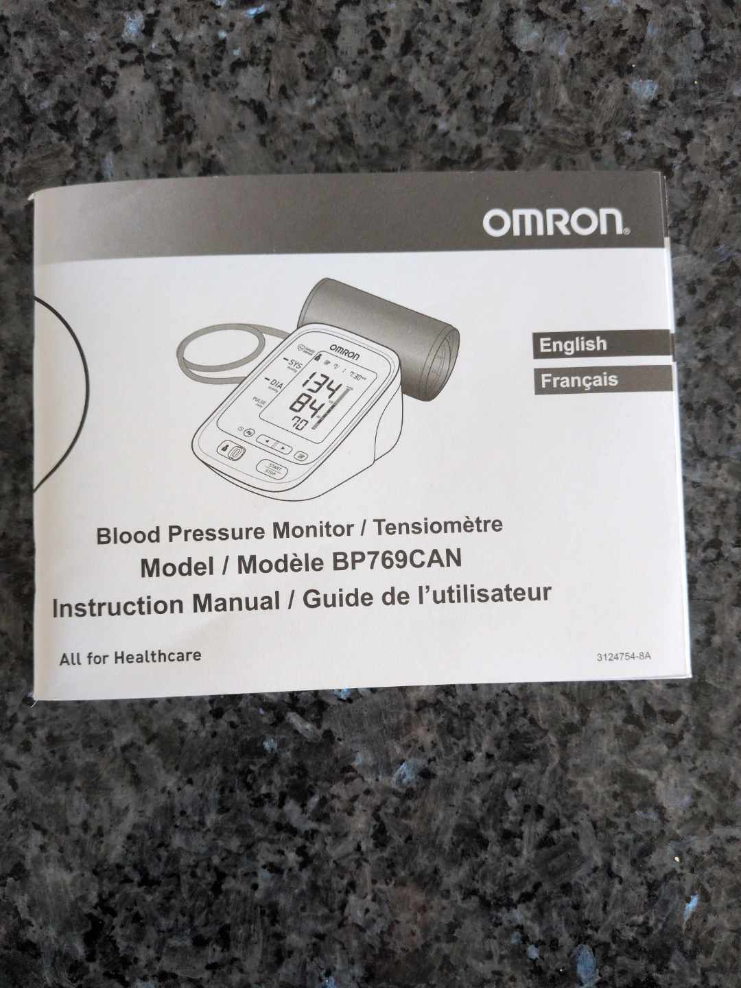 Omron BP769CAN Blood Pressure Monitor - photo 2