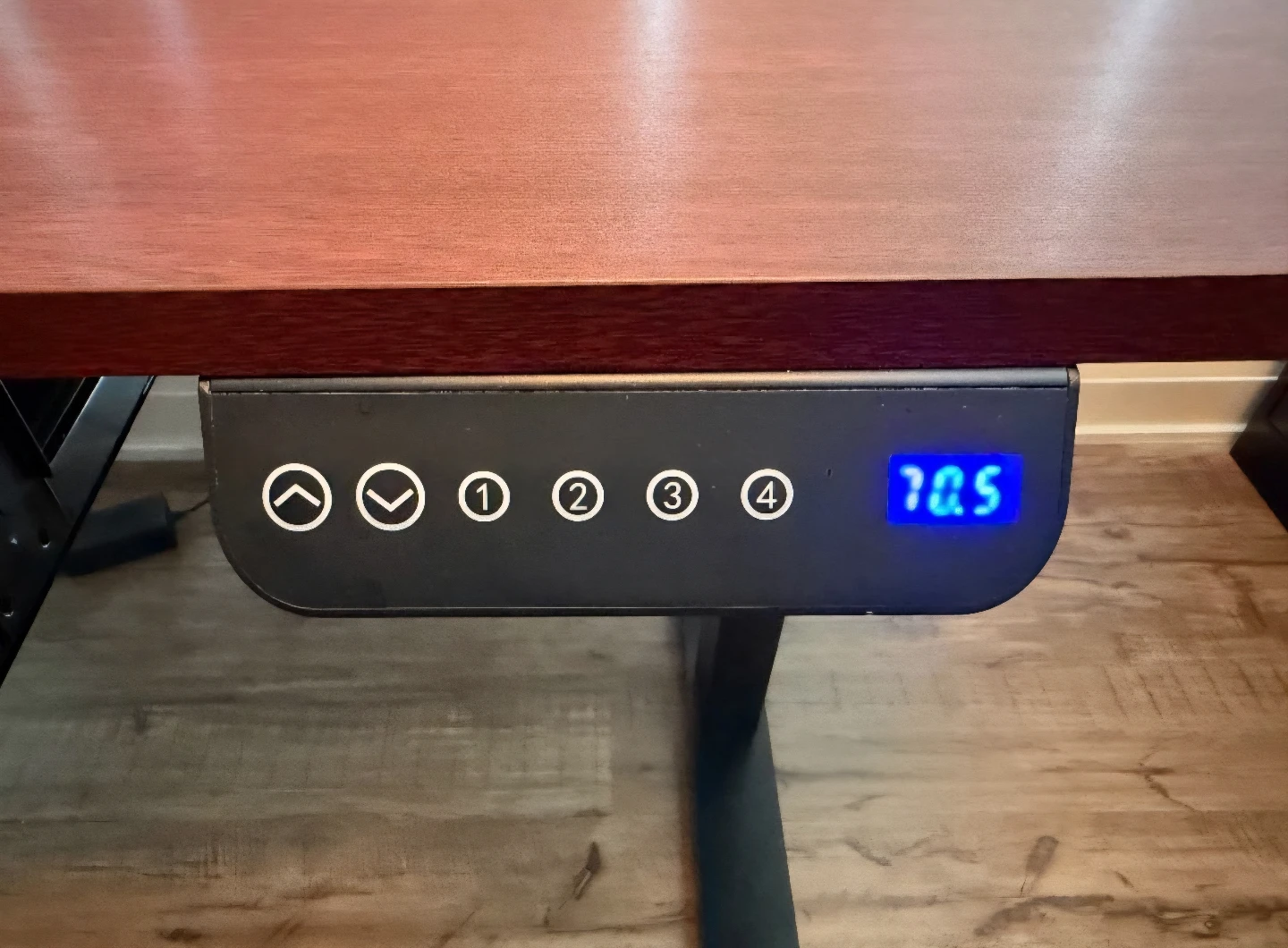 Electronic Adjustable Standing Desk with Keyboard Tray - photo 4