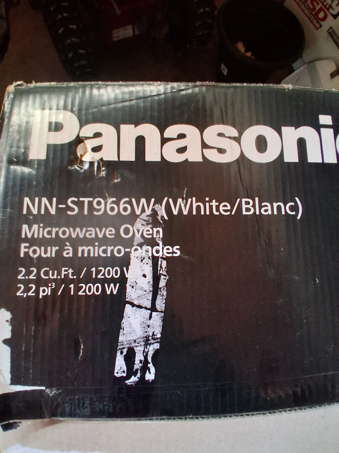 Panasonic NN-ST966W Microwave Oven - White/Blanc - photo 5