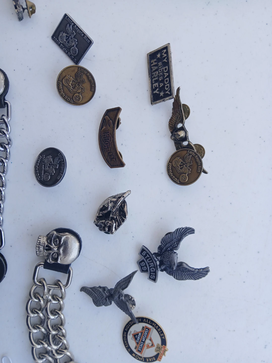 Harley Davidson & Motorcycle Pins Lot - photo 3