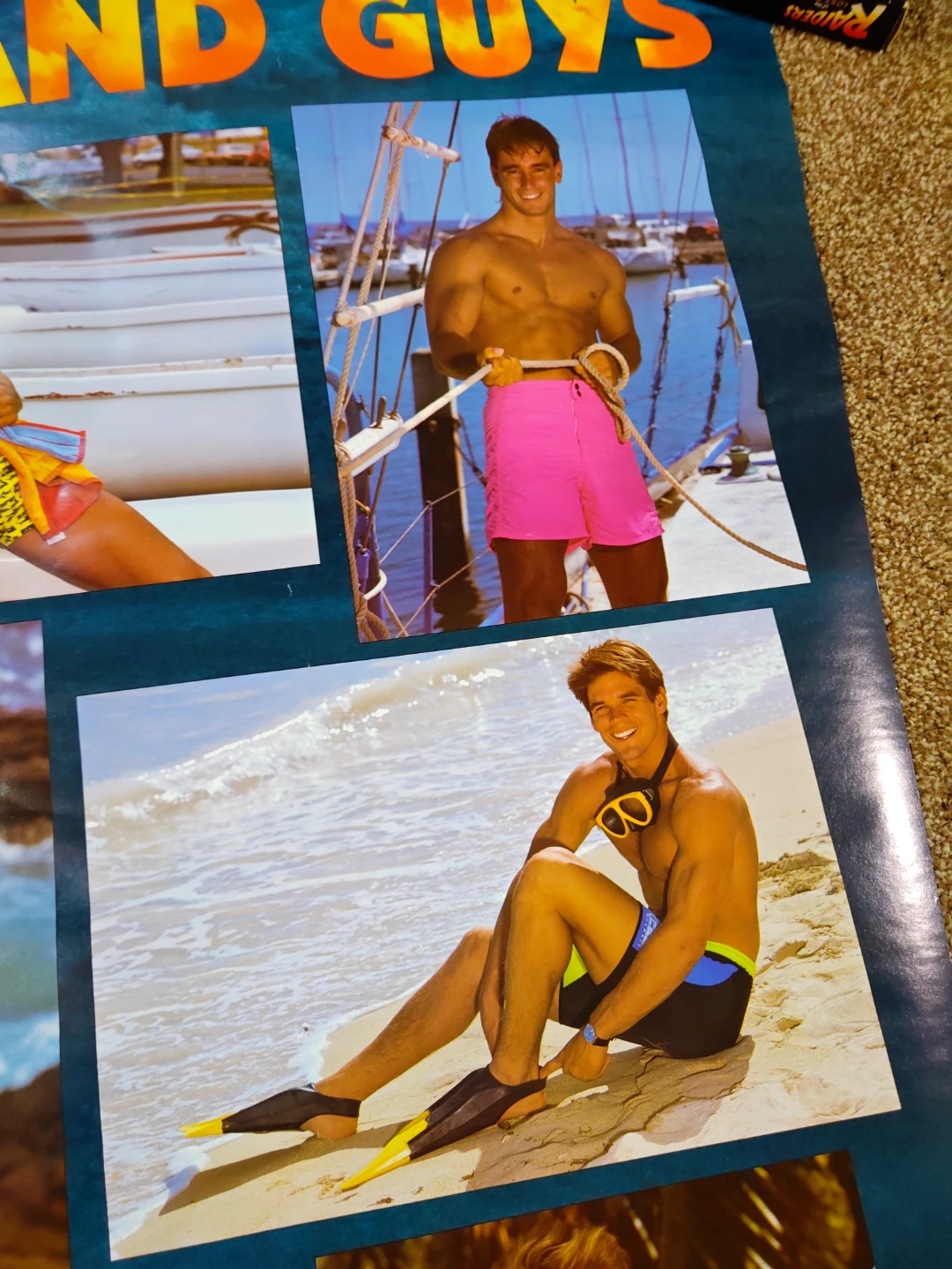 Vintage 1989 Island Guys Summer Posters x5 - photo 3