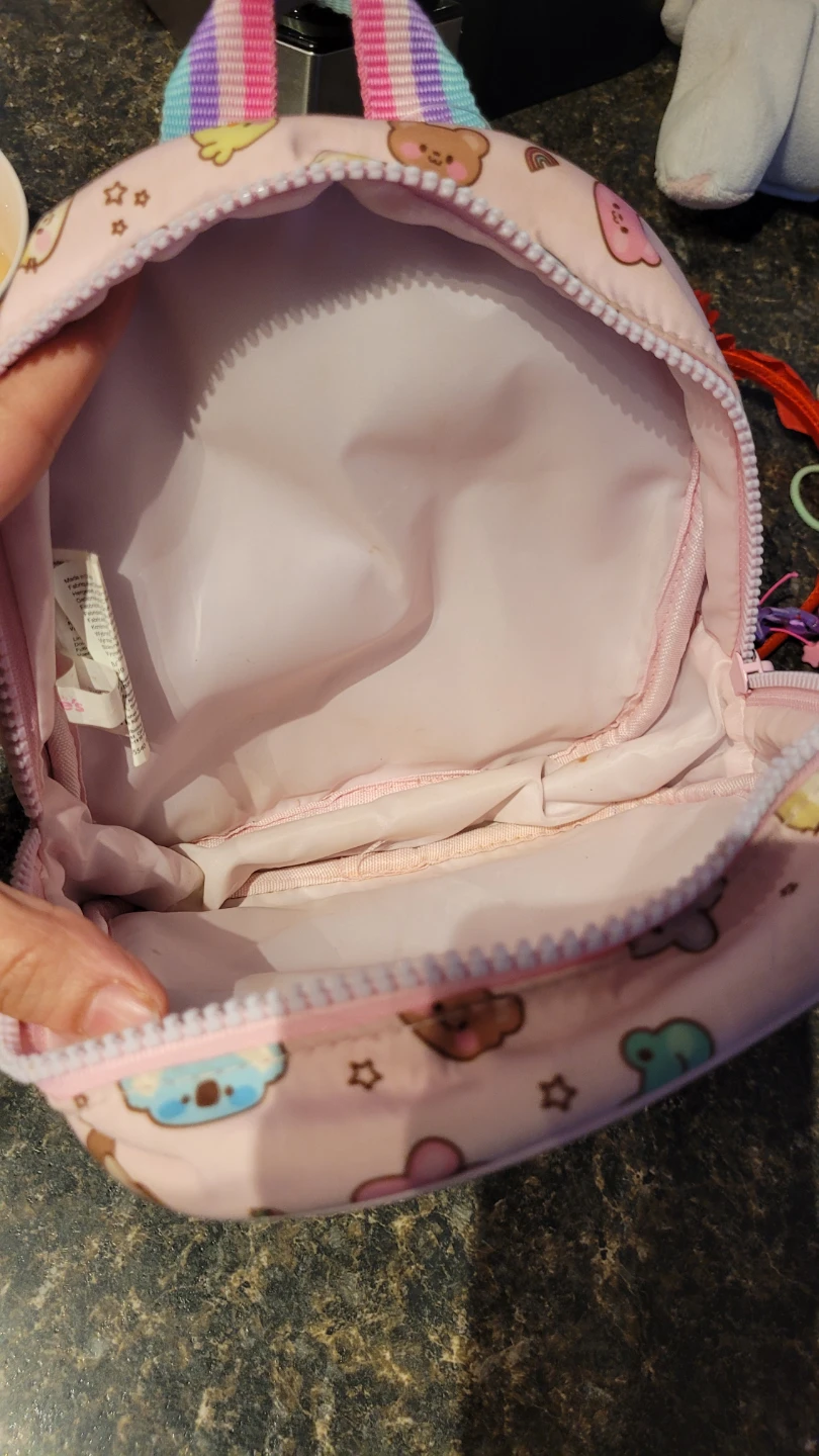 Pink Kawaii Character Mini Backpack - photo 4