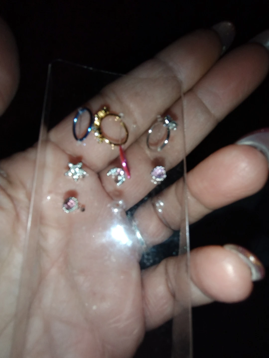 Assorted Body Piercing Jewelry Set