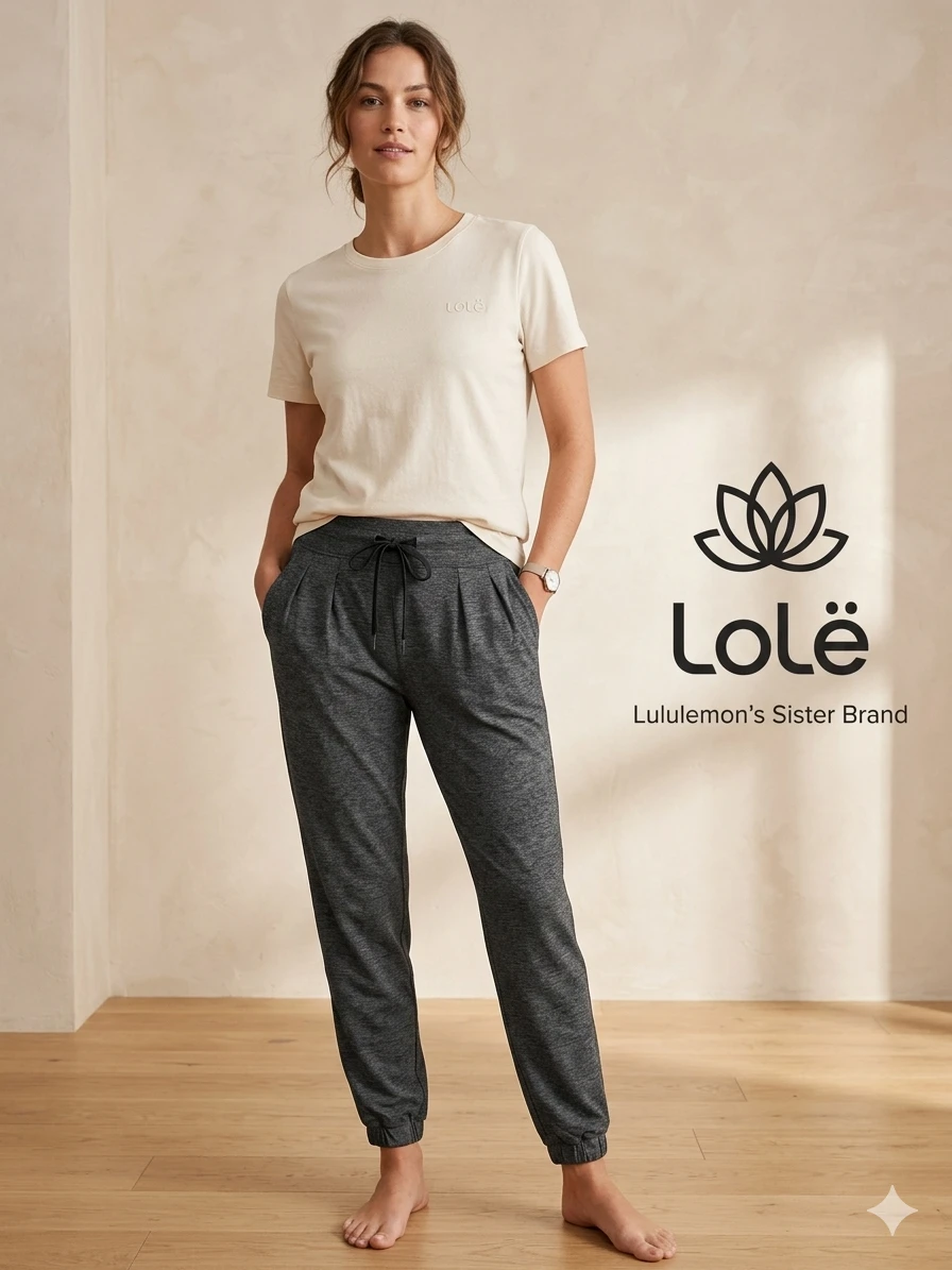 Lölë Women's Grey Jogger Pants Size S