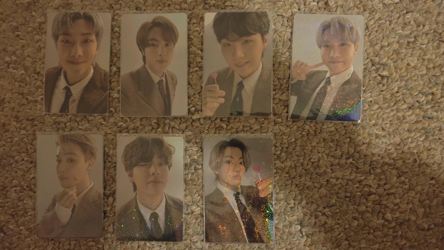 BTS Photocard Set