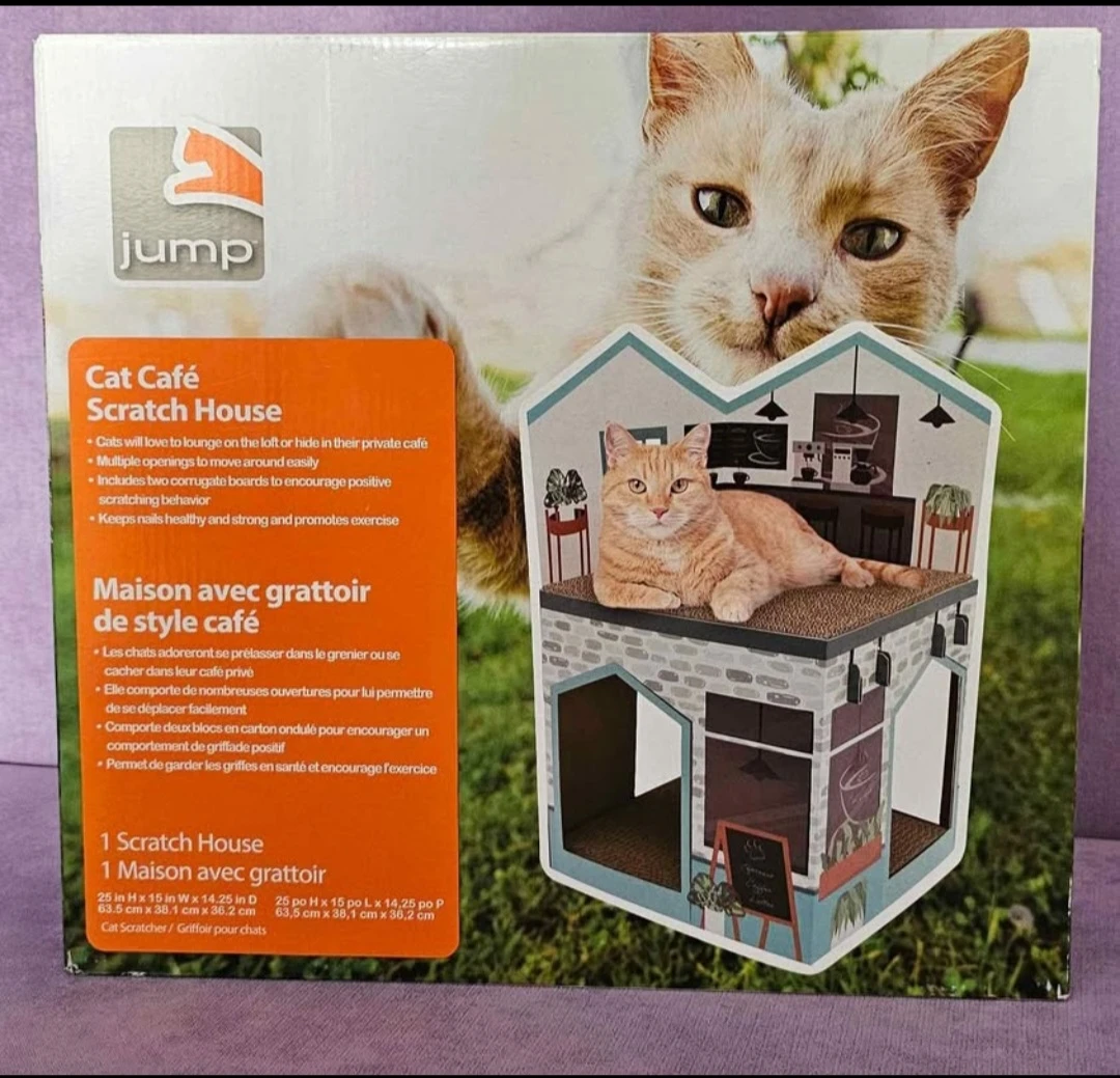 Jump Cat Café Scratch House