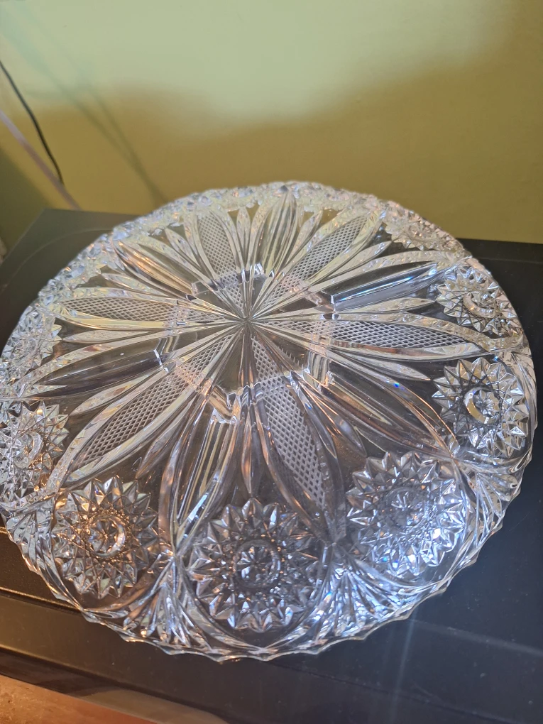 Crystal Divided Serving Platter - photo 3