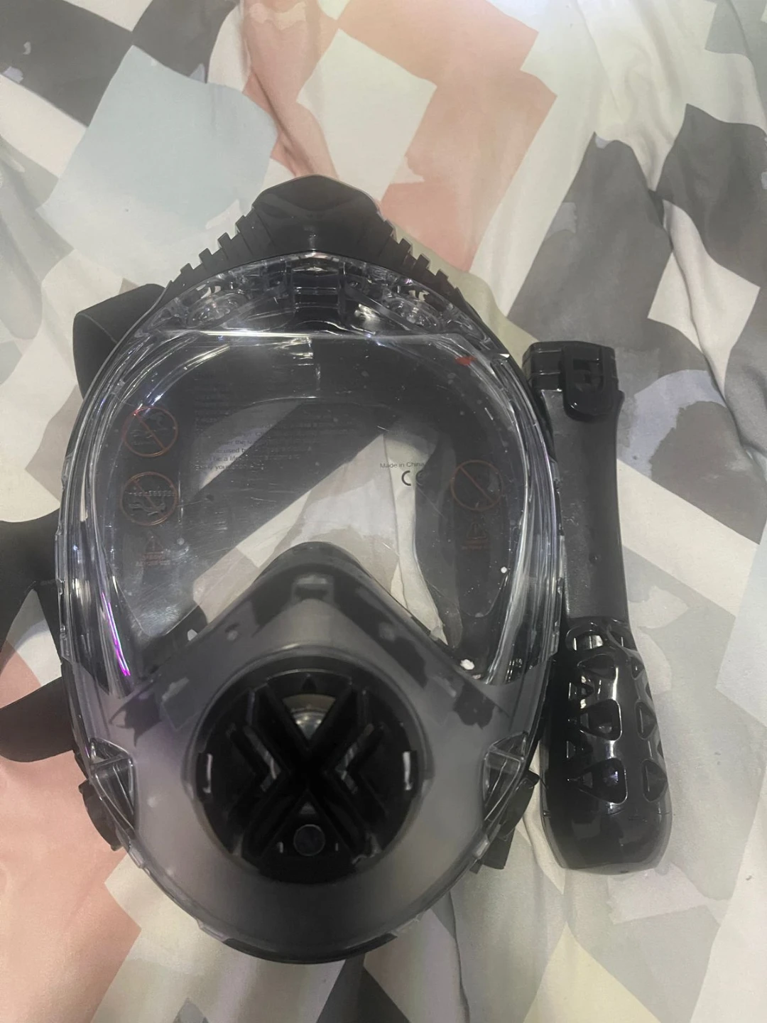 Jwintee Full Face Snorkel Mask with Mount - photo 4