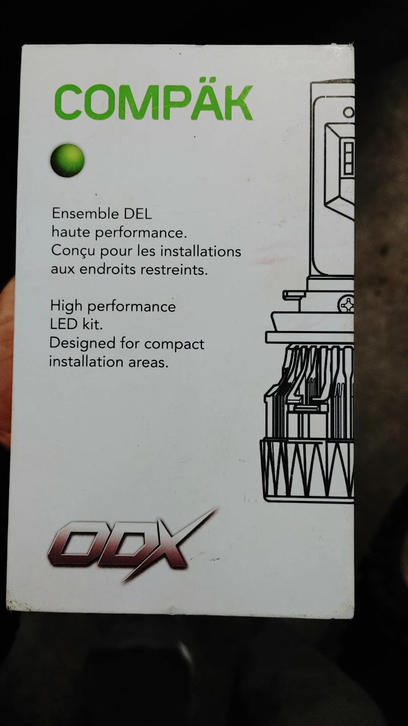 COMPÄK ODX High Performance LED Headlight Kit