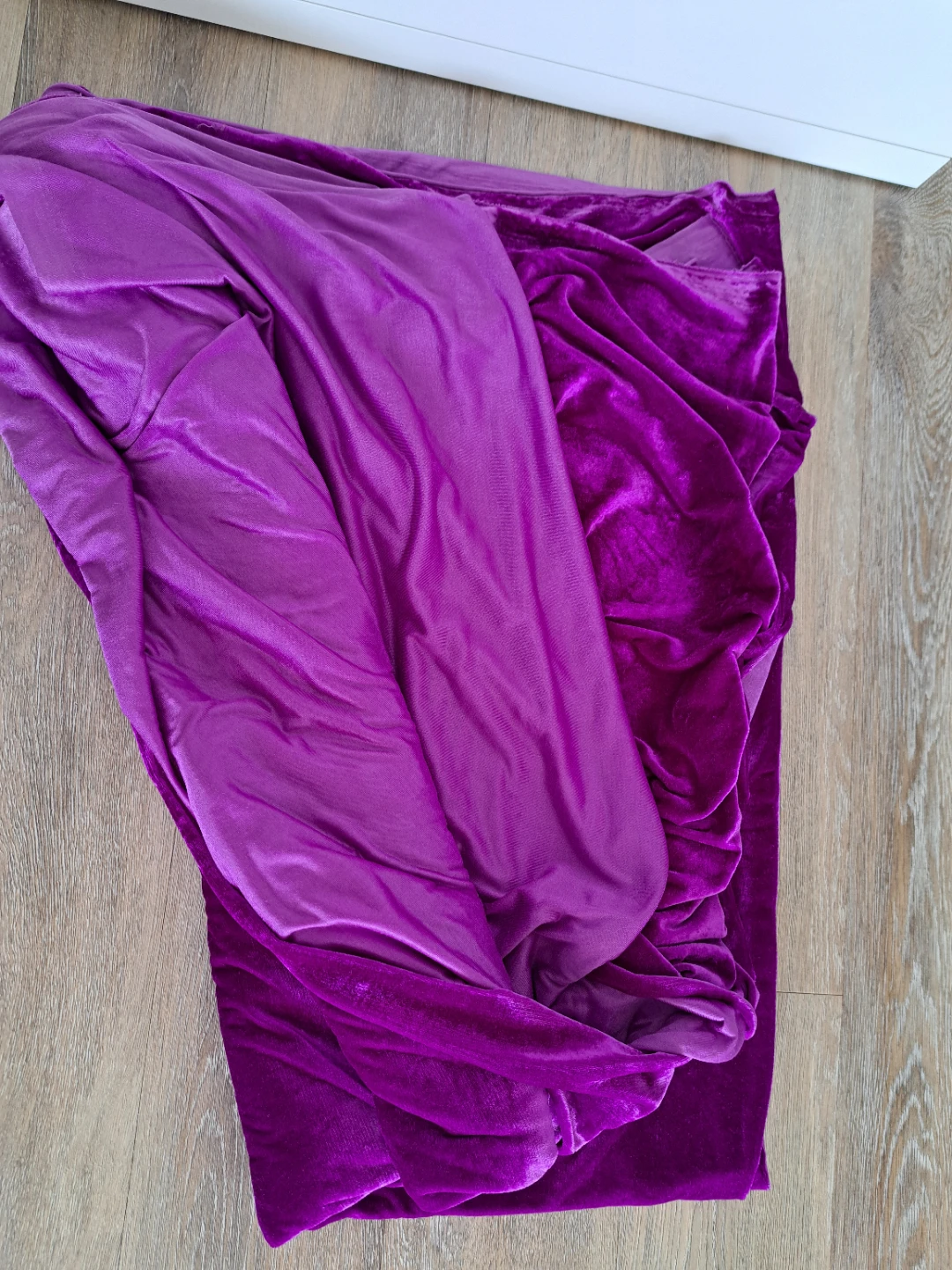 6.20M A X 1.60M A.Purple Fabric elástica. - photo 2