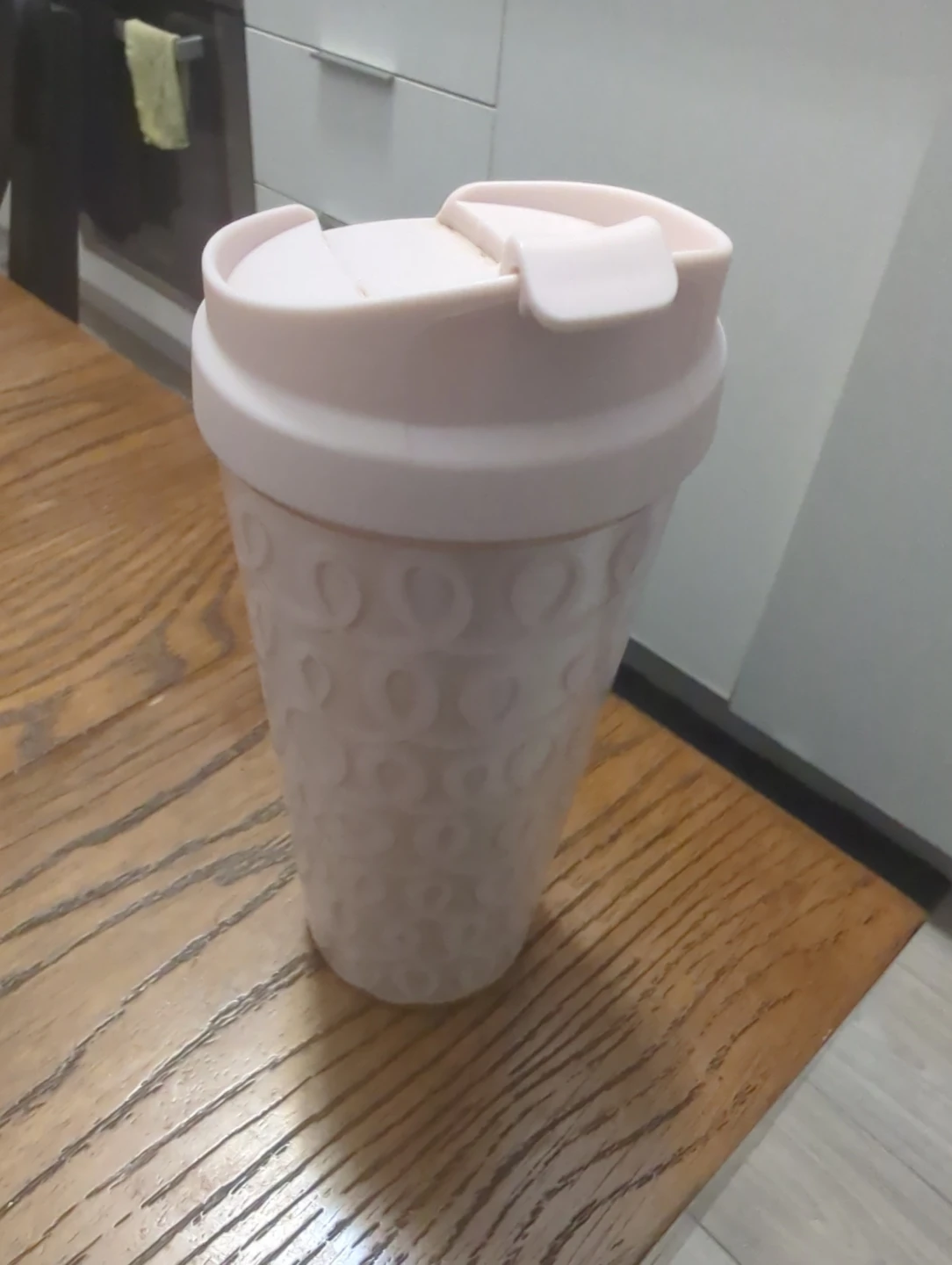Light Pink Reusable Travel Mug #free - photo 2