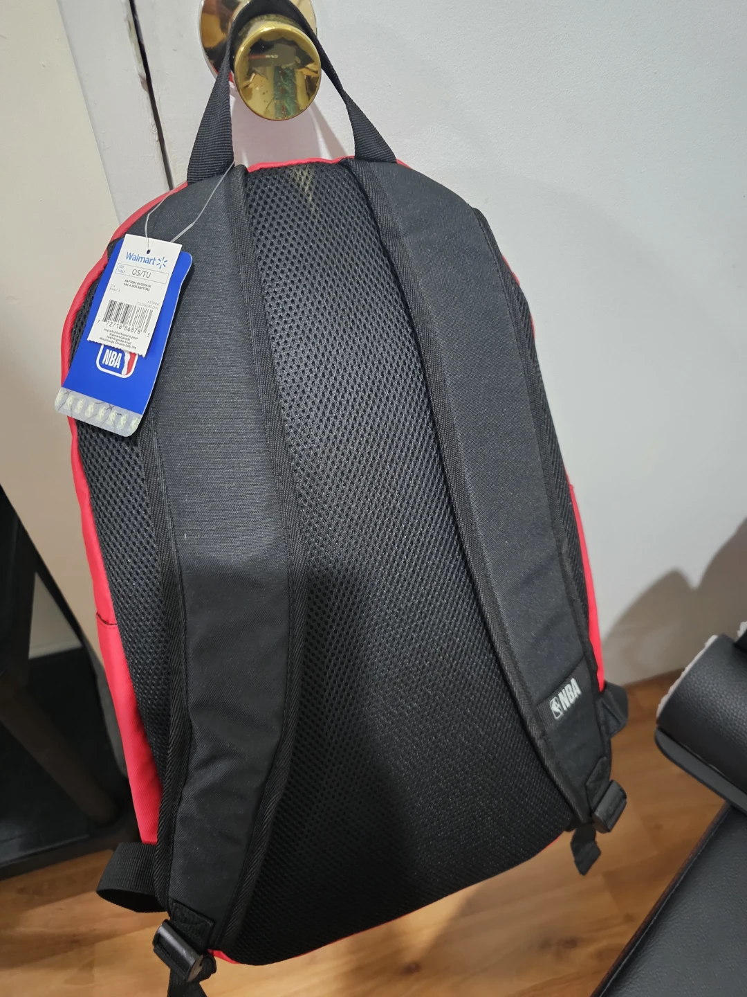 NBA Toronto Raptors Unisex Backpack, Red 🎒 - photo 2