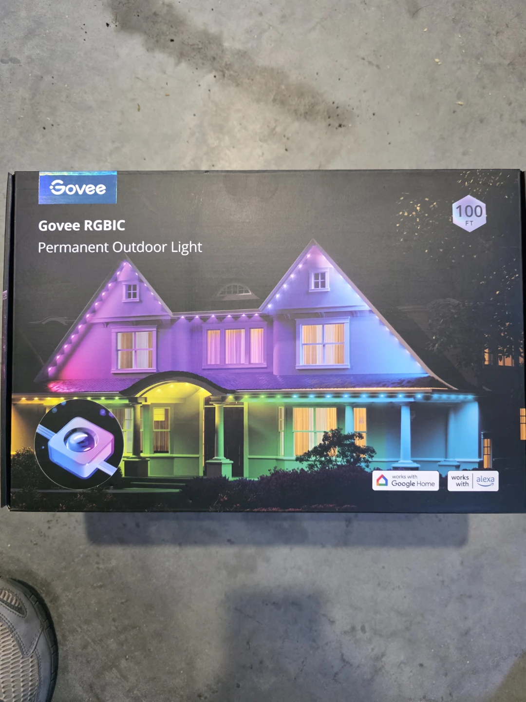 Govee RGBIC Permanent Outdoor Light - 100 FT