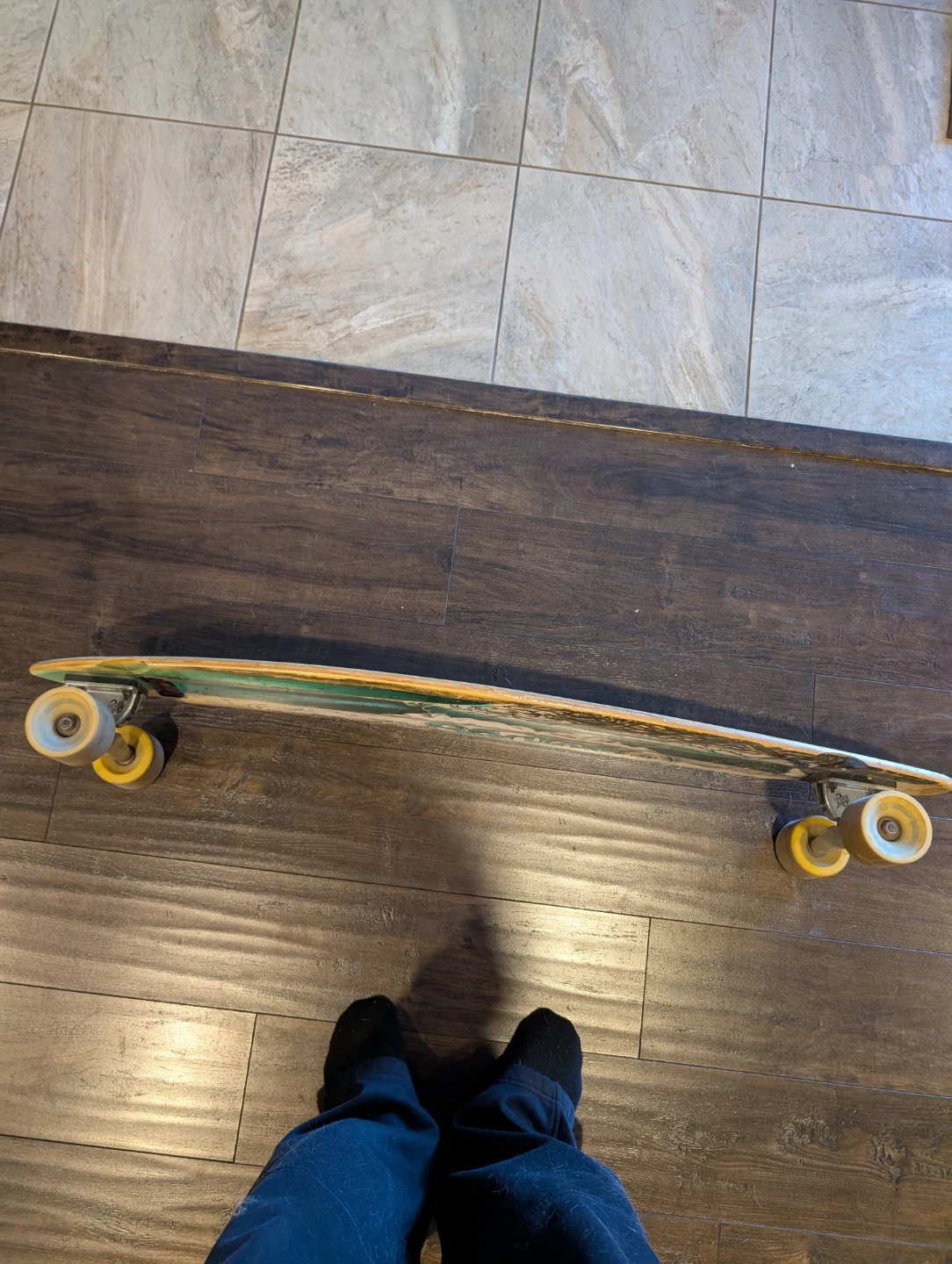 Sector 9 longboard with Mercer wheels. - photo 4
