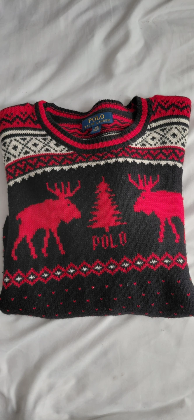 Polo Ralph Lauren "Polo" Christmas Sweater
