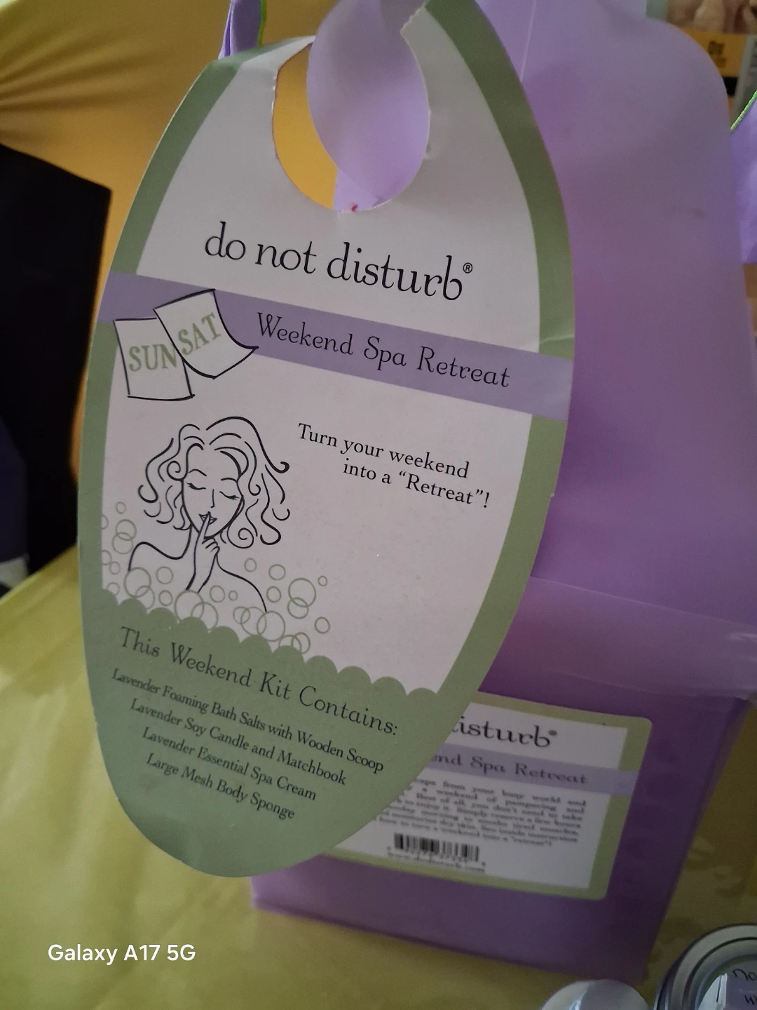 Do Not Disturb Weekend Spa Retreat Bath Kit - photo 2