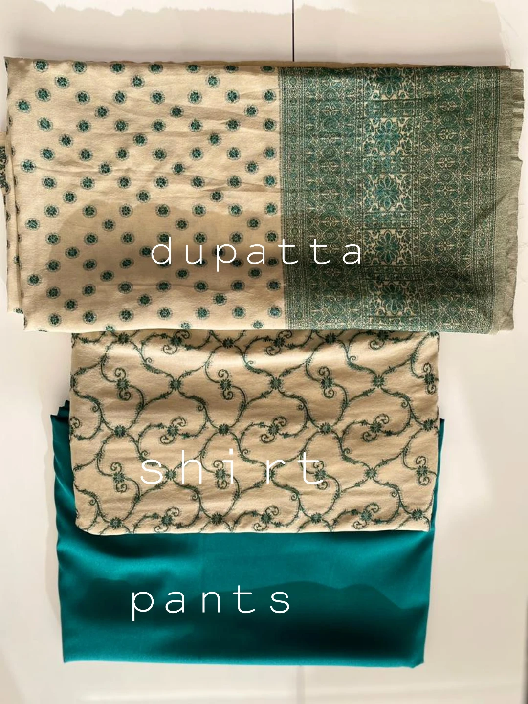 3 pcs unstitch Dupatta,Shirt,Pants - photo 3