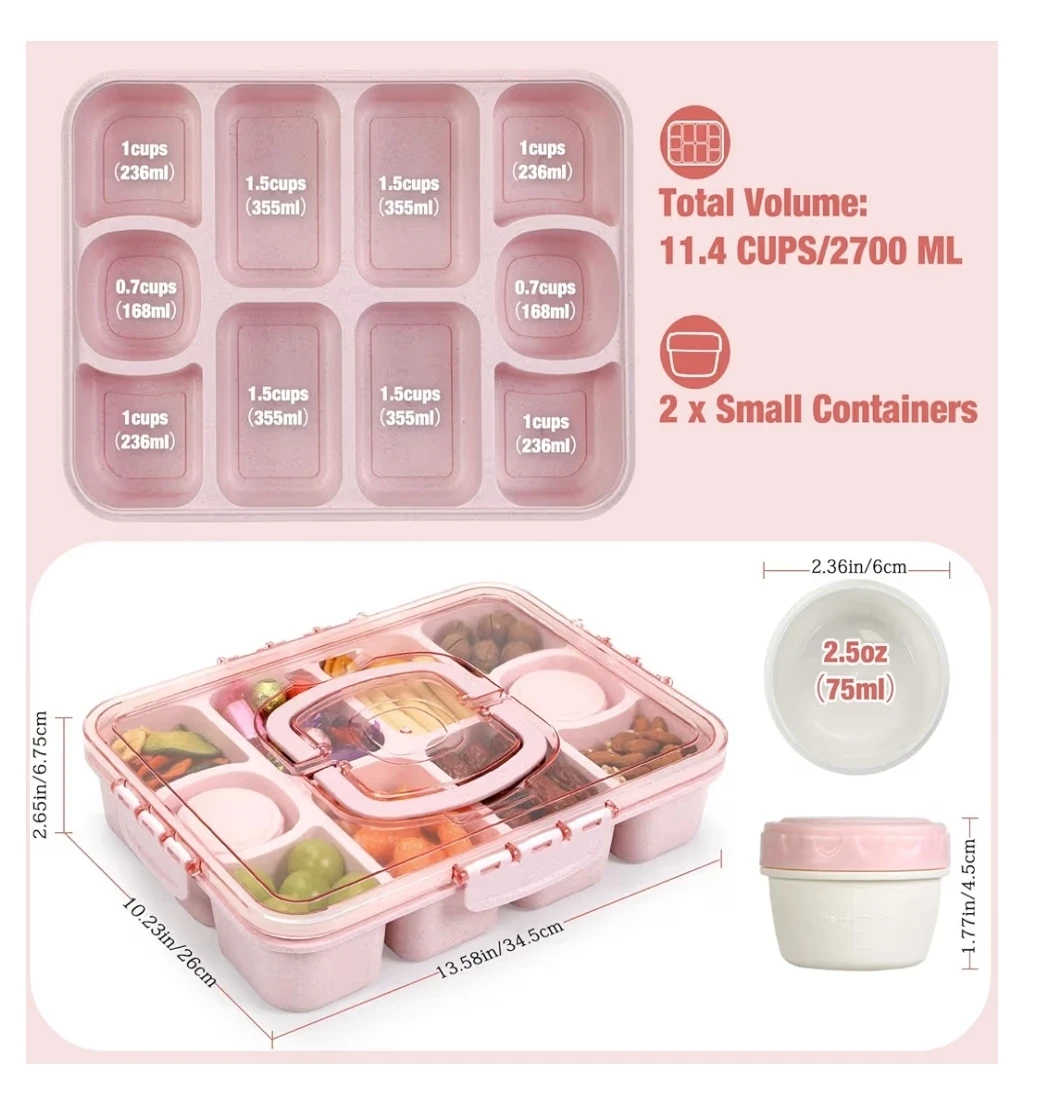 Caperci Snack Box Container - photo 3