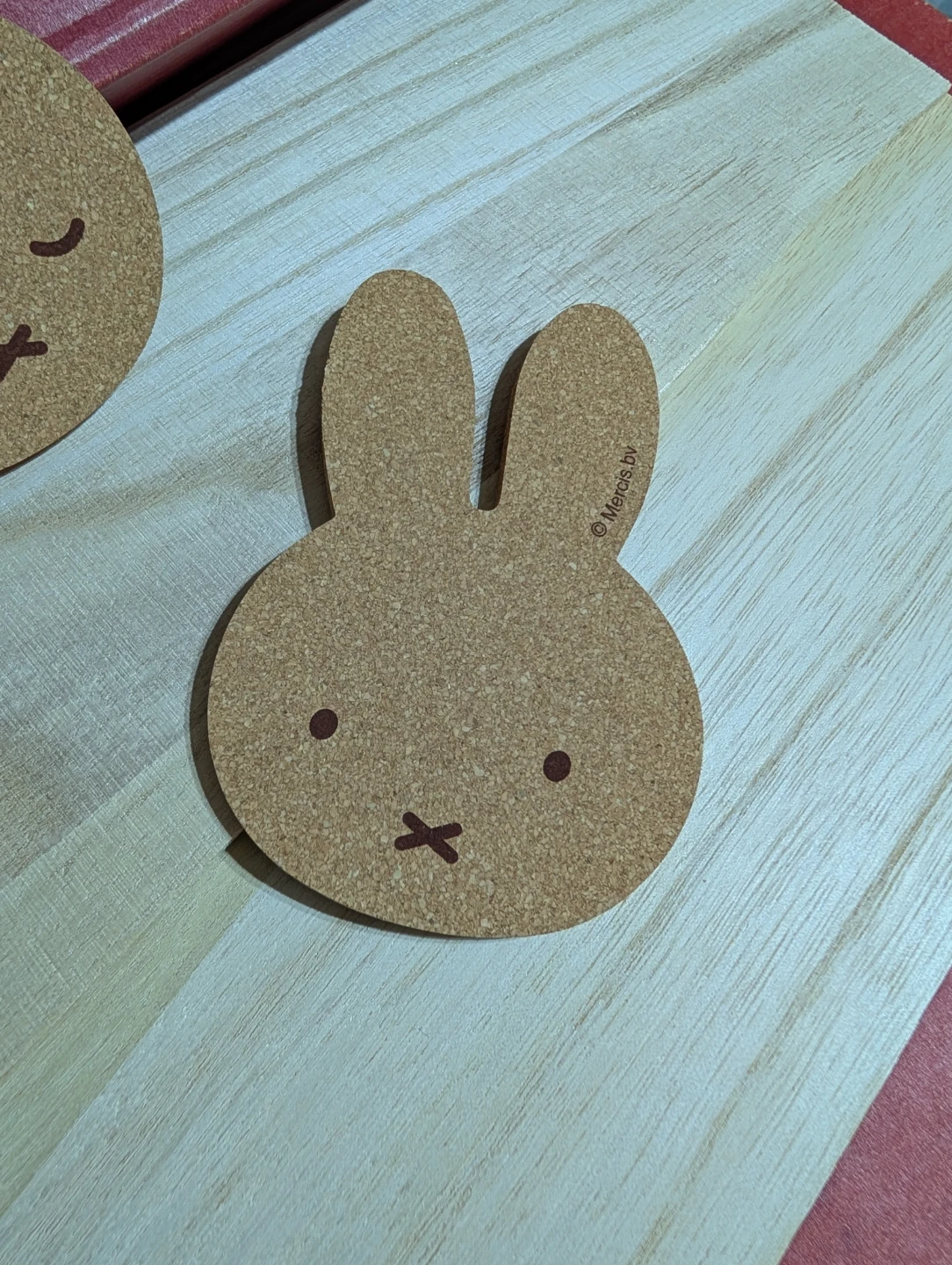 New Miffy Cork Coasters Set (3 coasters) - photo 2