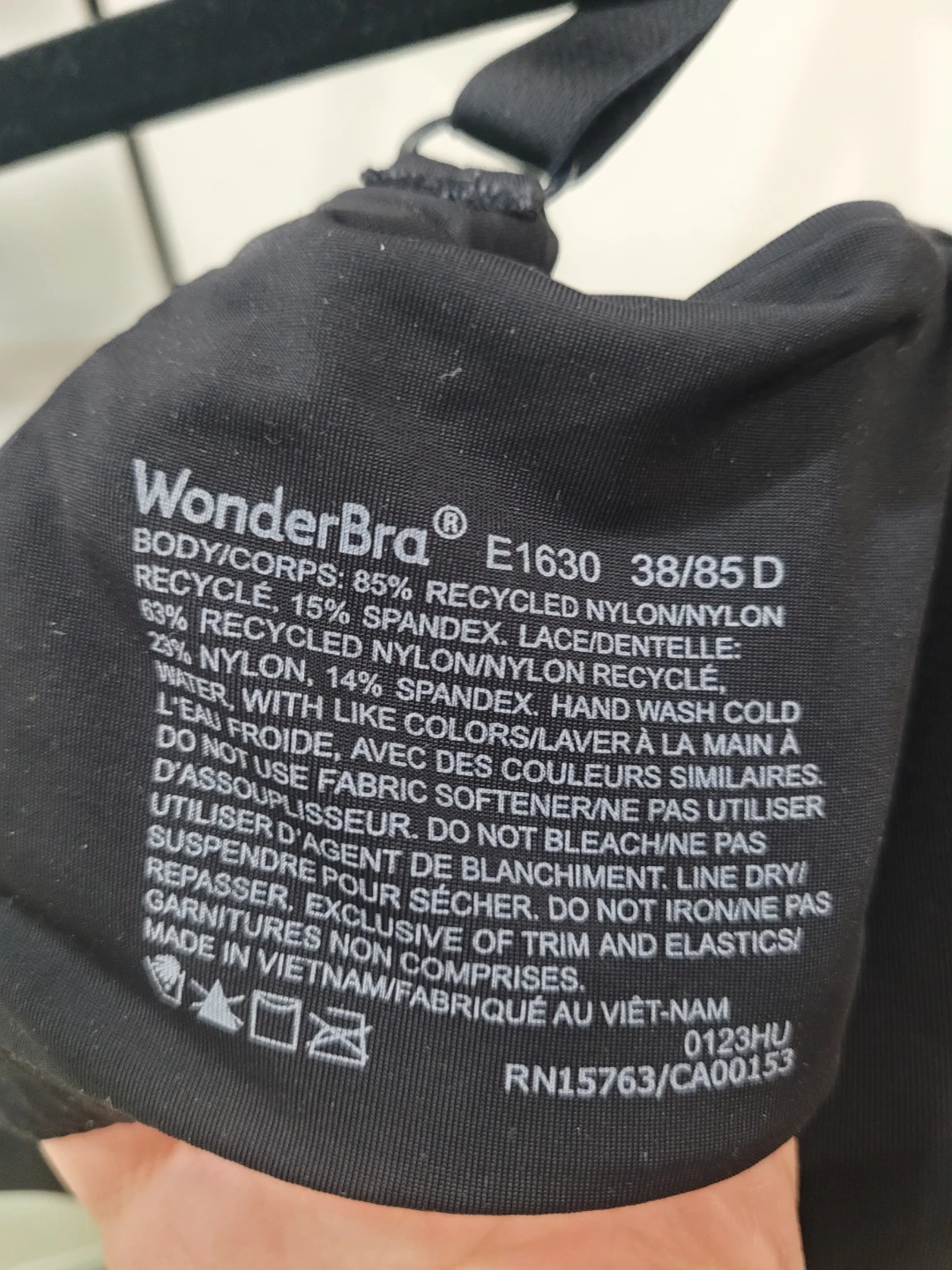 WonderBra Black  38/85D - photo 3