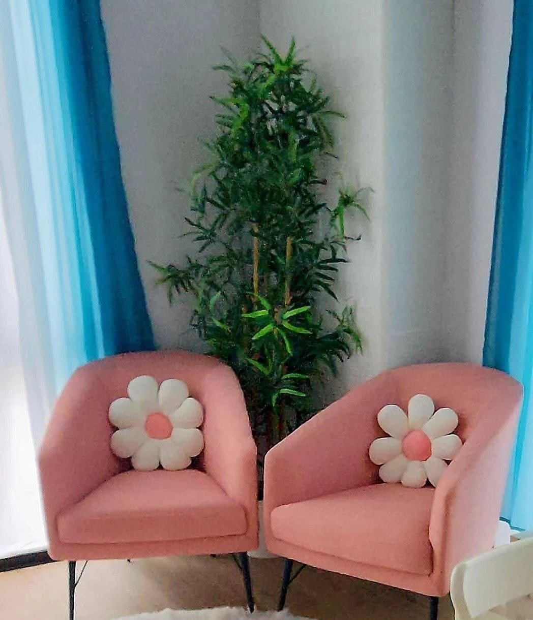 Pink Accent Chair