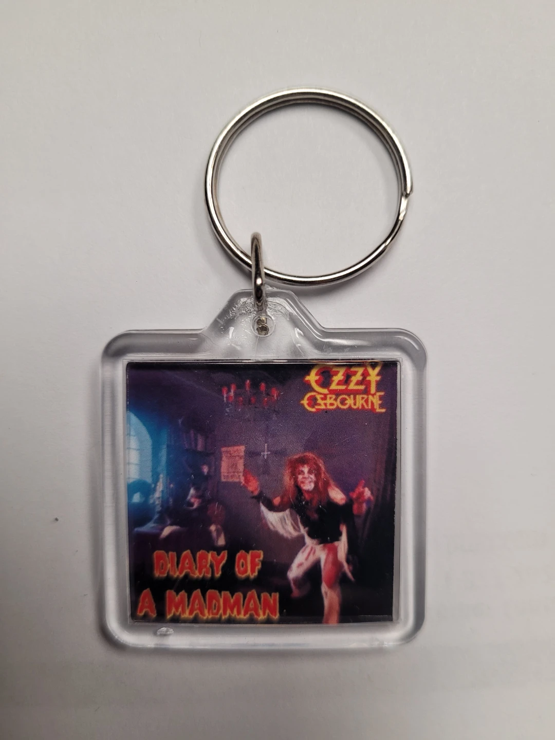 Ozzy Osbourne Diary of a Madman Keychain